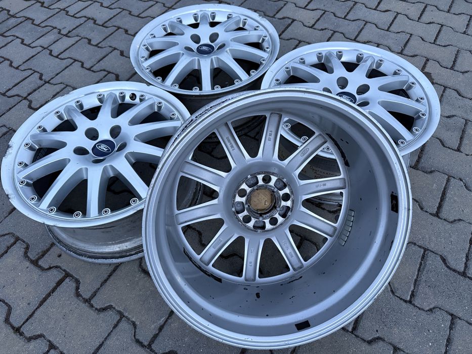 4бр. ОРИГИНАЛНИ 18” Джанти “SNOWFLAKE* 5х108 за -FORD/VOLVO/др.- 7.5Jx18H2, ET52.5