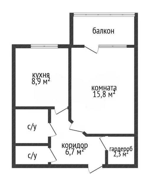 Продажа 1-комнатной квартиры