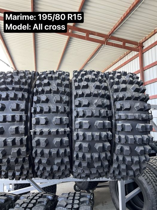 LICHIDARE STOC! Set 4 anvelope 195 80 15 all cross 4x4 garantie 3 ani