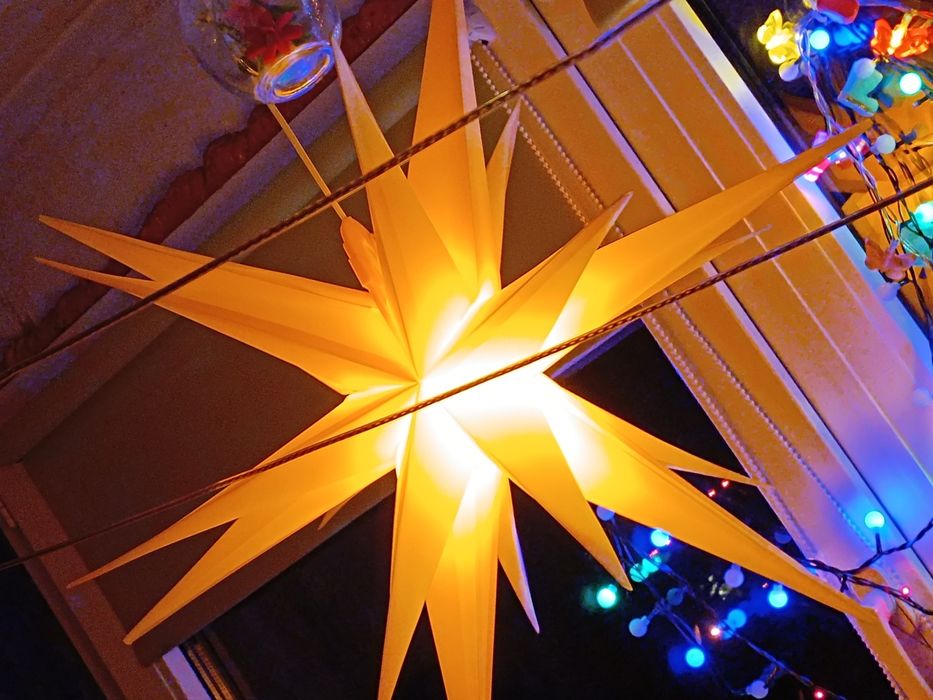 Stea luminoasa cu led