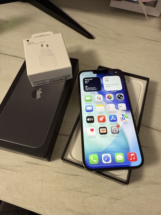 Iphone 13 Pro Max 128G Gb Full box Impecabil 98% baterie