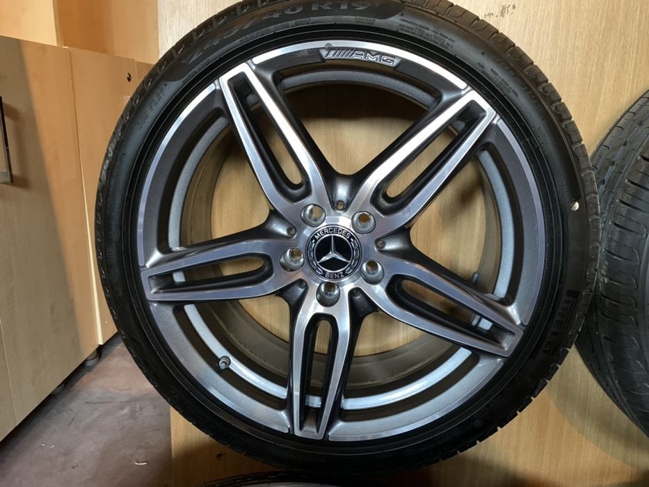 jante originale mercedes amg r19 e-class w213 noi echipate vara noi