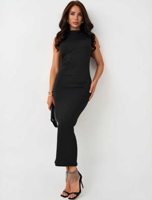 Платье футляр длинное