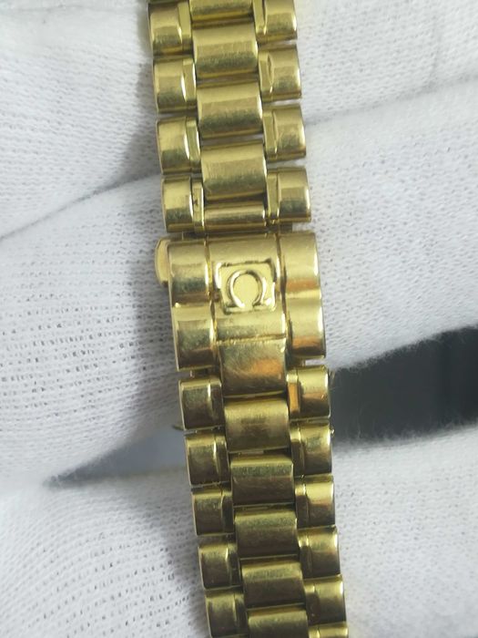 Ω OMEGA дамски, автомат/ automatic - 18k Gold/ злато - ORIGINAL