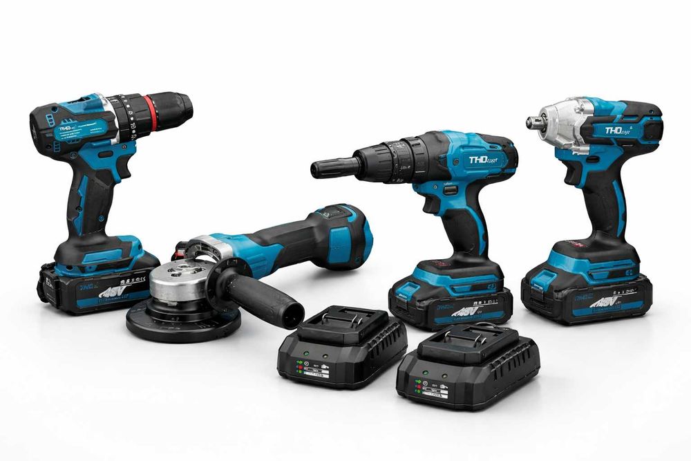 Set Scule 4 in 1 THO Lux 48V cu 2 Baterii Incluse Oradea • OLX.ro