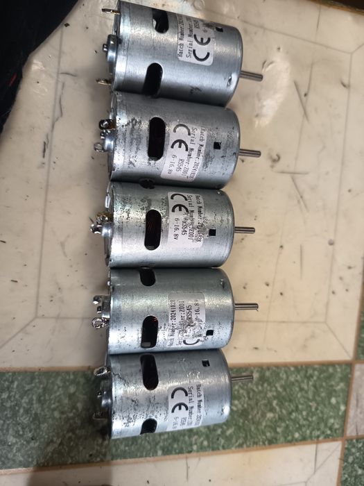 Електродвигатели RS 545