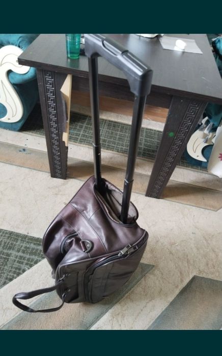 Сумка дорожная кожаный