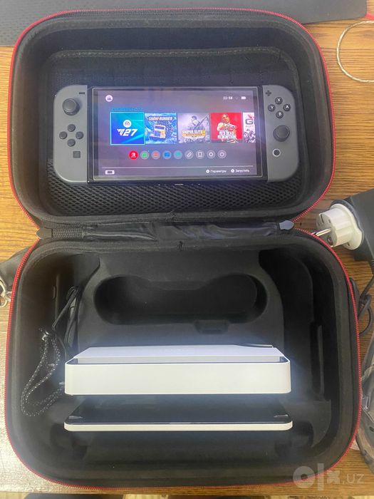 Nintendo switch OLED/256/HWfly/сумка