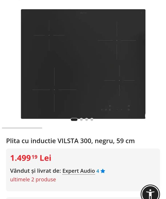 Plita inductie VILSTA