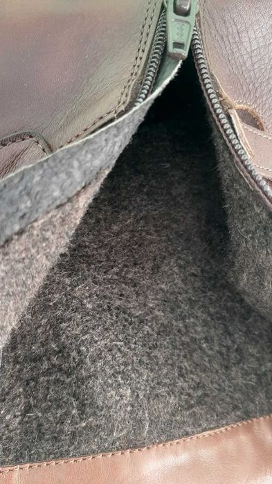 Дамски боти от естествена кожа