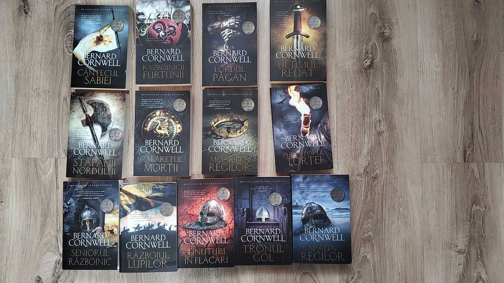 Bernard Cornwell - seria Ultimul regat (13 voume)