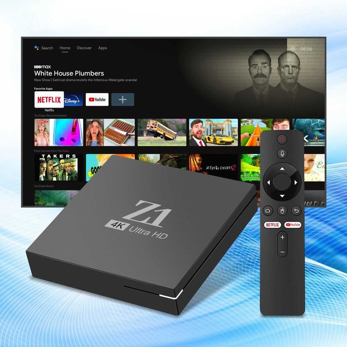 Televizor uchun raqamli pristavka Z1, Z6, Z8 PRO tv box