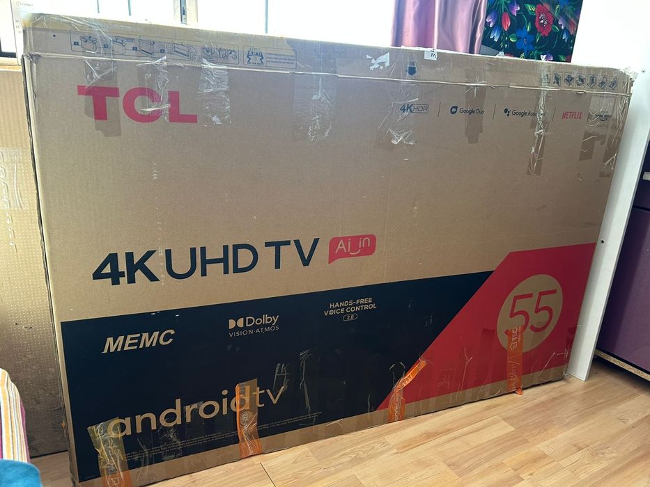 Телевизор TCL 55 диогонал 139см 4K