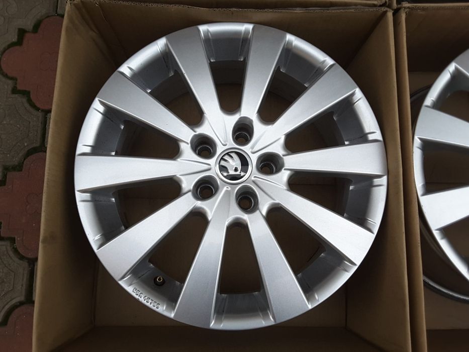 jante aliaj 17; 5x112;  Skoda Kodiaq, Karoq, Superb, Octavia Scout