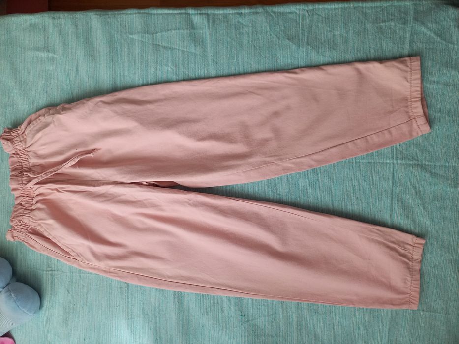 Детски памучен панталон (прав)