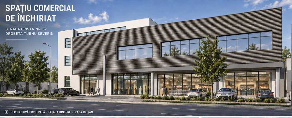 SPAȚIU PREMIUM DE ÎNCHIRIAT – ETAJ 2 Zona Crihala, Drobeta-Turnu Severin