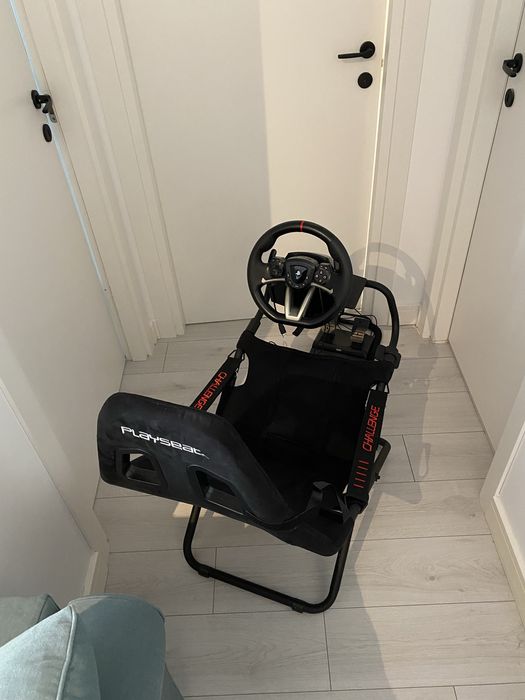 Scaun gaming condus plus volan si pedale