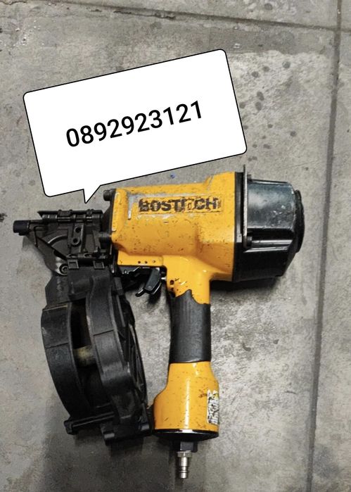 Bostitch  пистолет такер за пирони на ролка 15 градуса до 70мм