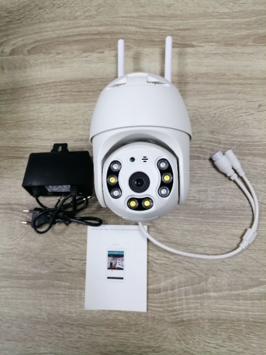 WiFi безжична камера 5MP iCSee, цена при поръчка на 2бр и повече.