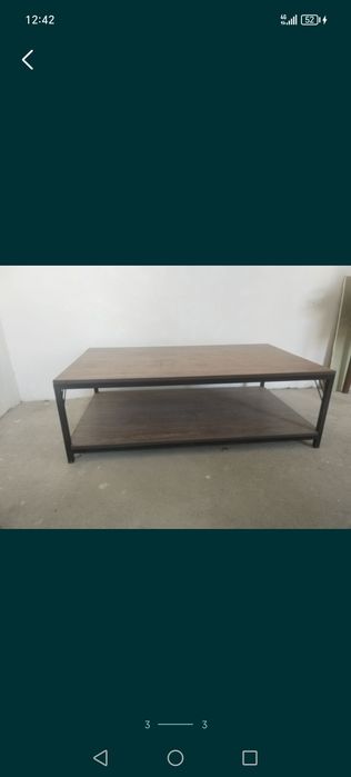 Новый универсальный стол из МДФ с двумя столешницами