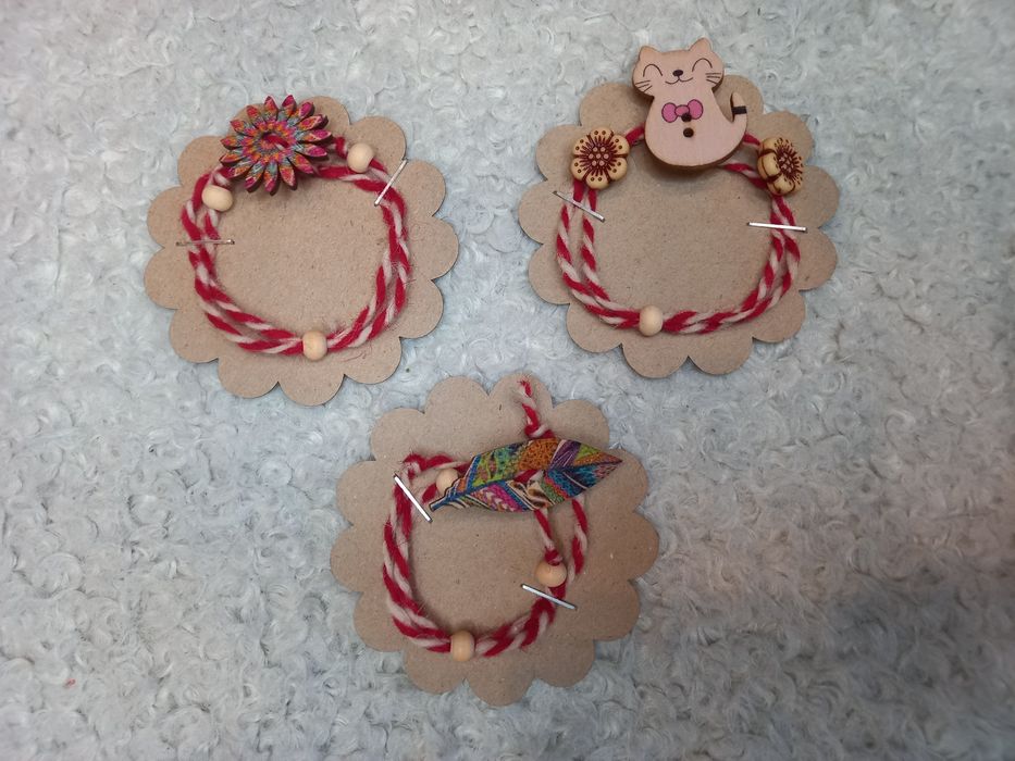 Мартеници от вълна 50 цента