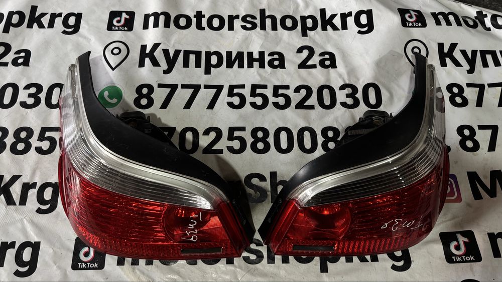 Фонари задние на бмв 5 bmw e60