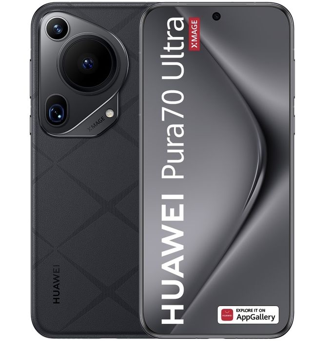 НОВ!!! Huawei Pura 70 Ultra, 512GB, 16GB RAM, Black + подарък слушалки