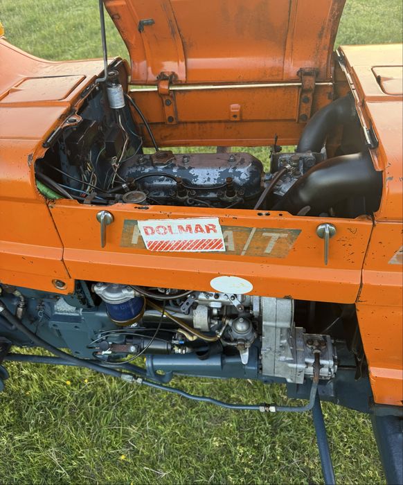 Tractor Fiat 500 DTC special,50 CP,4x4 central,servo Danfos,doua manete(640 540 445)TOP