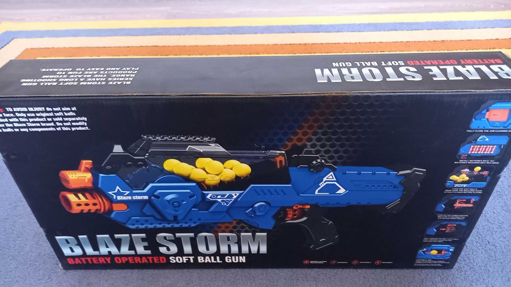 Пистолет автомат ZECONG: бластер Downfall Storm