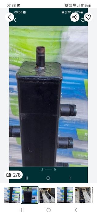 Butelie egalizare cu 6 ieșiri și 2 intrari