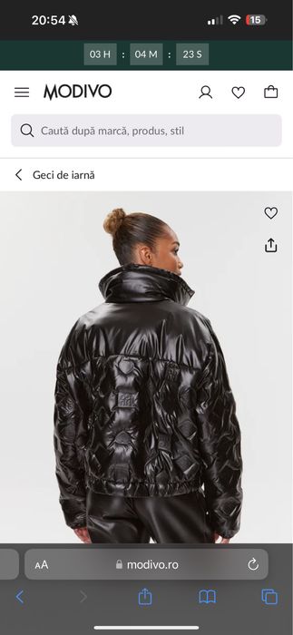 Geacă din puf Hugo Boss Dama