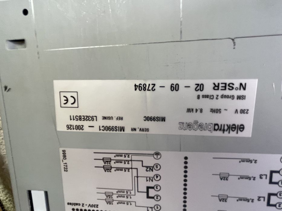Индукционен плот ELEKTRABREGENZ MIS990C - 8.4 kW