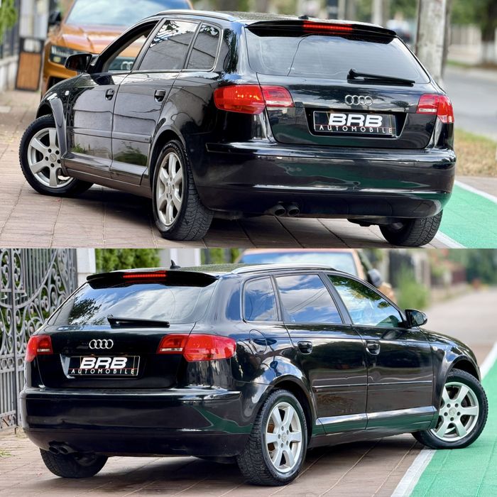 • Audi A3 2008 • DSG - Cutie Automată / 2.0 Diesel 140 cp / Parc Auto • RATE • Garantie •
