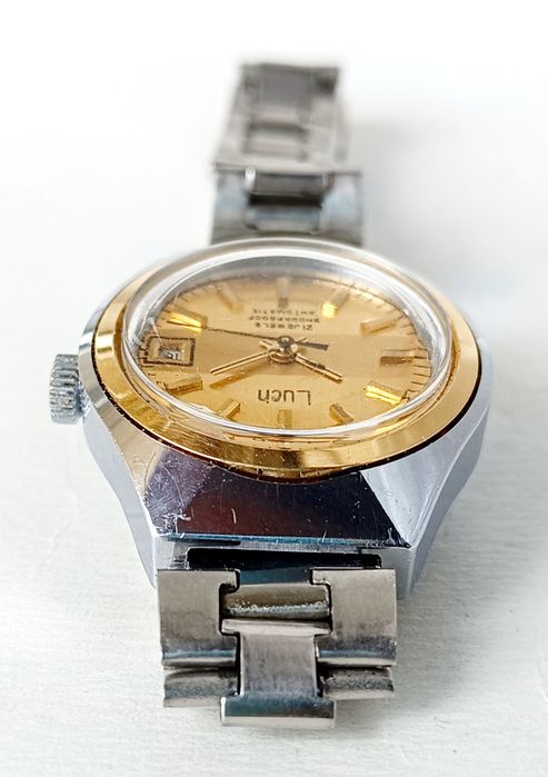 Лъч luch 21 j automatic - дамски механичен часовник(автоматик), с възможност и за ръчно навиване. ПРОФИЛАКТИРАН
