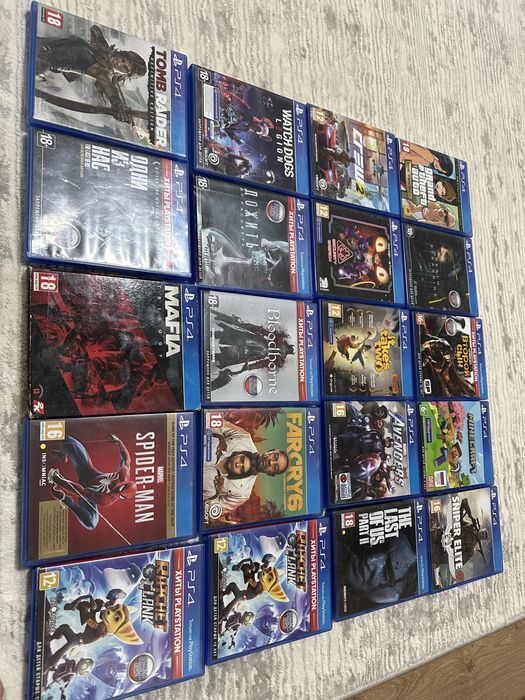 Диски для Playstation 4 (PS4)