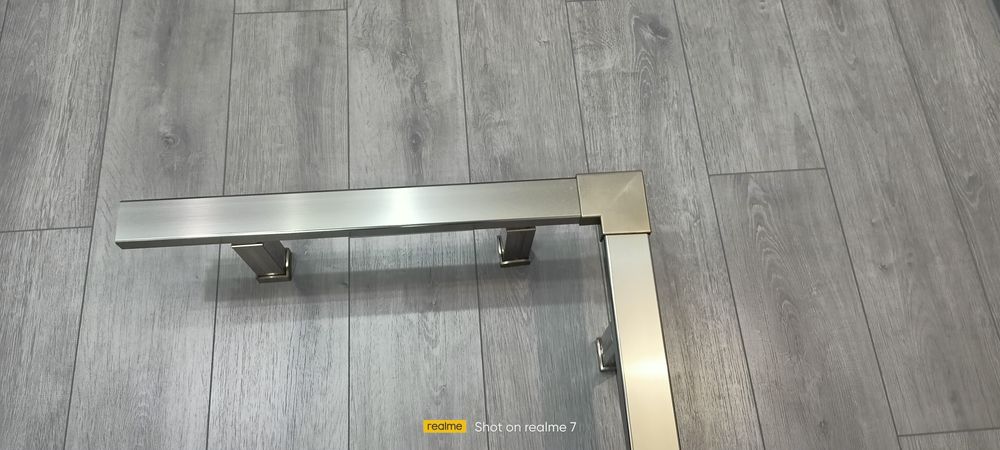 Алуминиев парапет квадратен профил комплект