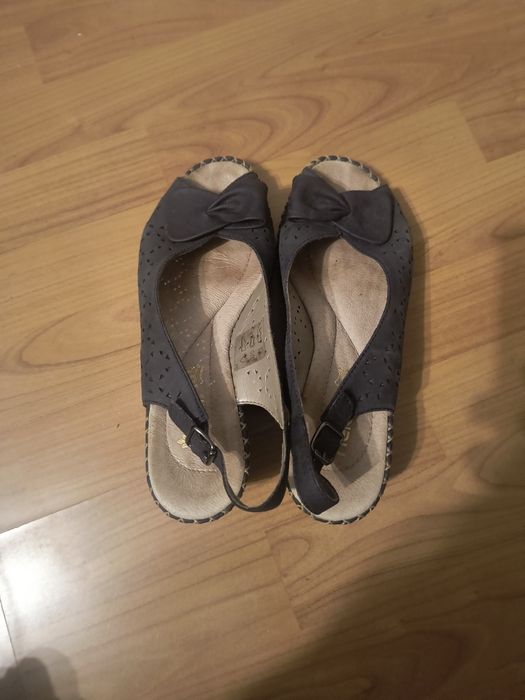 Sandale damă Rieker, piele naturală, mărimea 39