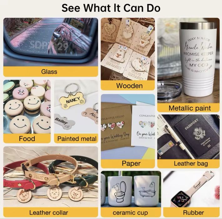 DAJA DJ6 лазер за гравиране