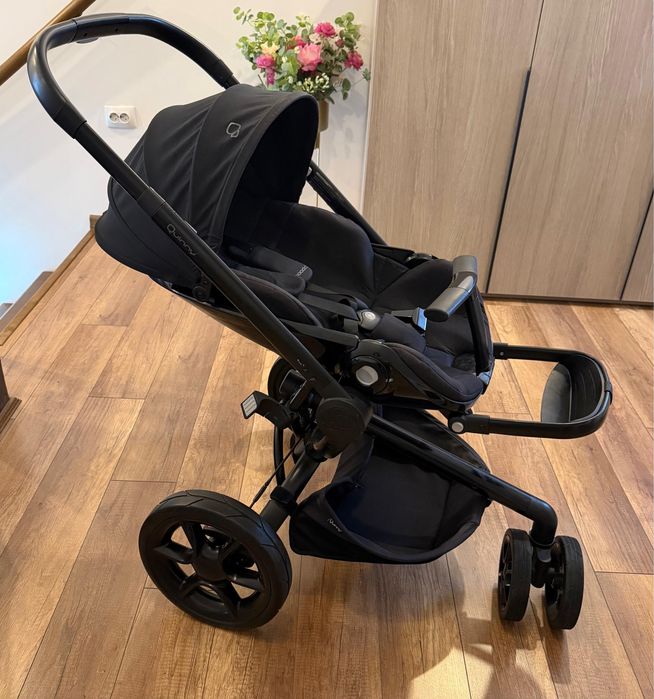 Vand carucior Quinny Moodd 3 in 1 + baza scaun Maxi Cosi