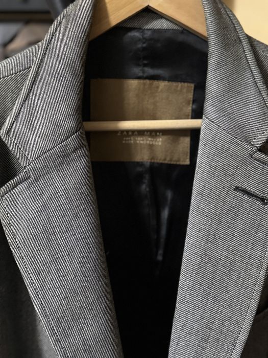 Palton ZARA Premium | Linie Luxury | L | Gri