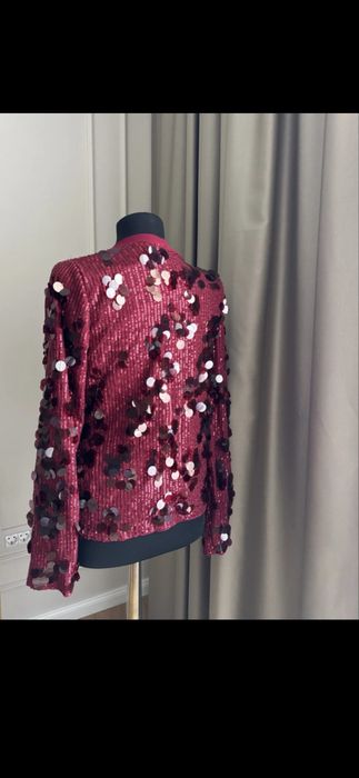 Blazer cu paiete marime S