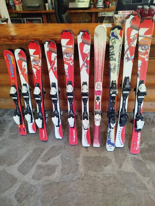 Ски от 168см до 170см и дтски ски от 100 до 130 см