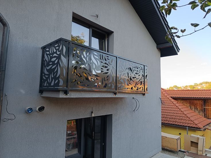Balustrade  si  Balcoane  decupate CNC