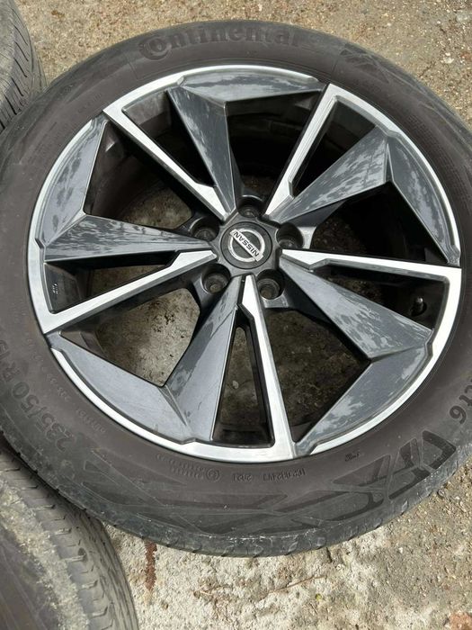 Оригинални 19" джанти Nissan Qashqai Tekna J12 + Continental 235/50 R19