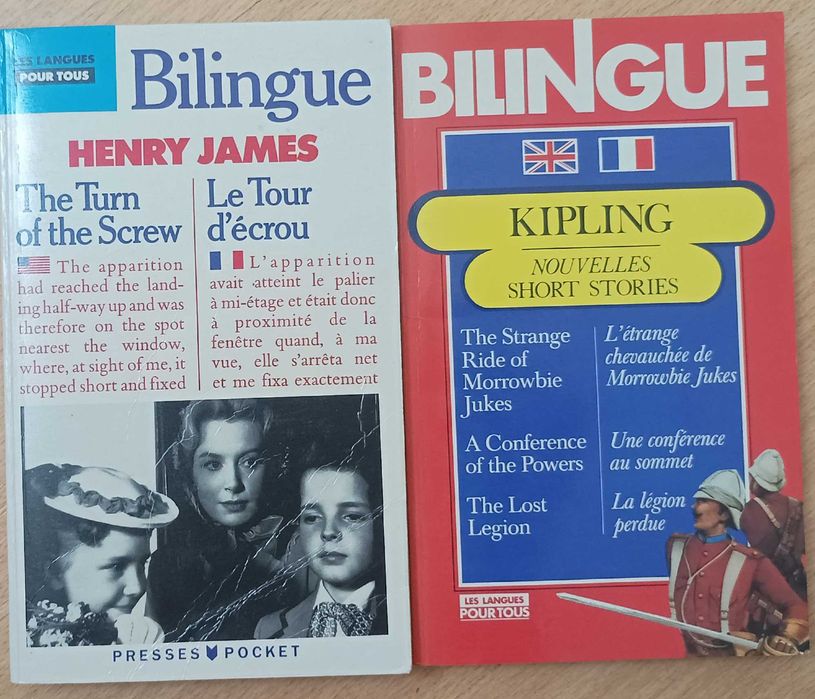 Cărți bilingve engleza -fr și engl- italiana