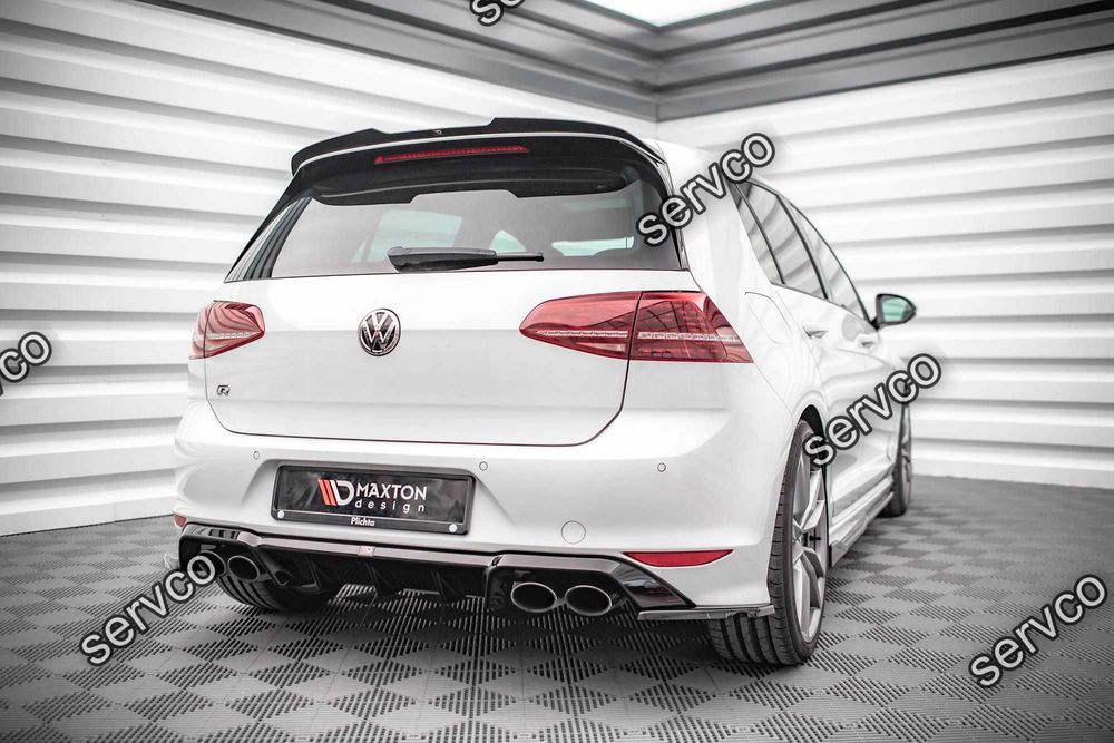 Difuzor bara spate Volkswagen Golf 7 R 2013-2016 v34 - Maxton Design