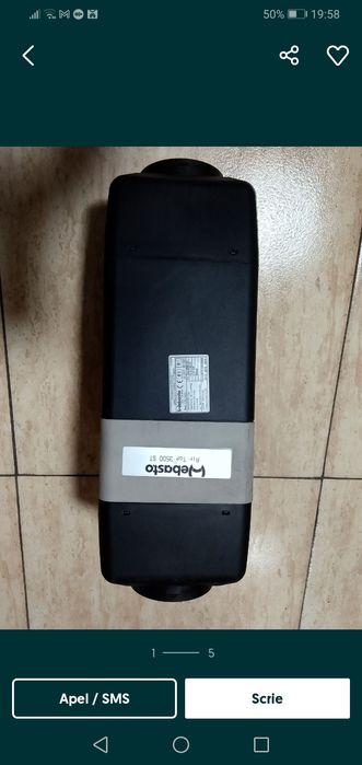 Webasto incalzire auxiliara, a fost utilizat o singura iarna!!