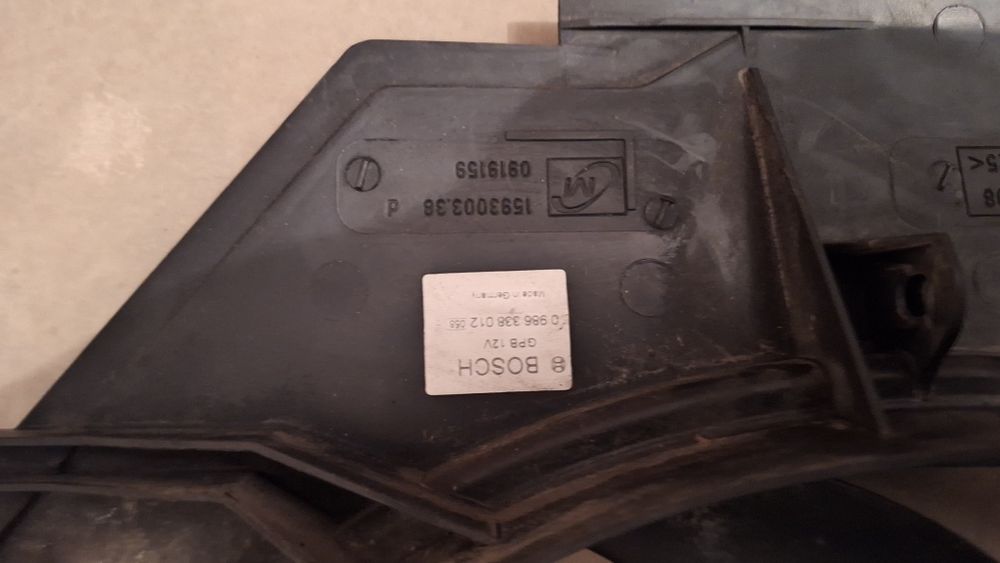 Охлаждаща перка е46