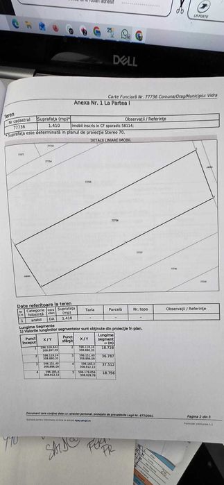 Teren intravilan 1.410 MP pe malul lacului – VIDRA, ILFOV - OPORTUNITATE