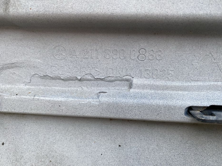 Бампер задний мерседес 211 W211.